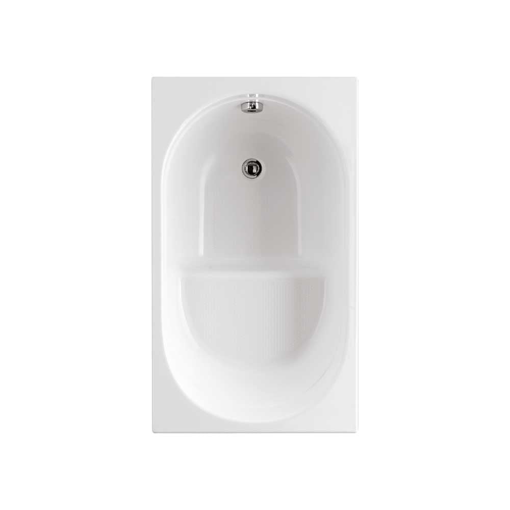 VASCA RETTANGOLARE GEA CON SEDUTA SOLO GUSCIO — Glass 1989 | Ceramiche Pa.Na.