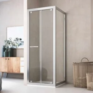 PORTA DOCCIA A SOFFIETTO "oxi.SLIDE" VETRO TRASPARENTE | Ceramiche Pa.Na. Group