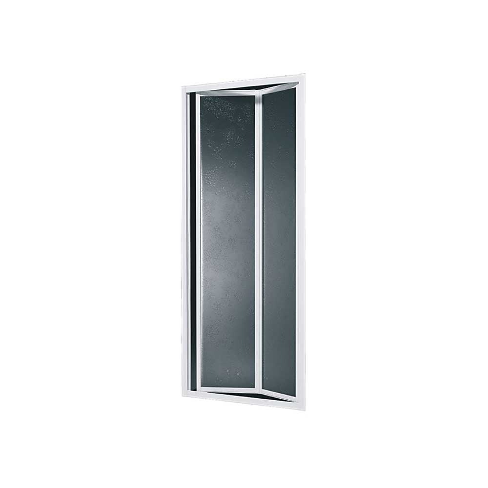 PORTA DOCCIA A SOFFIETTO "SMERALDA C" BIANCO Sp.3 mm | Ceramiche Pa.Na. Group