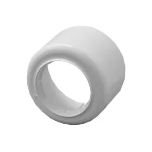 ROSONE BIANCO PER TUBO DI CACCIATA "IRIS" | Ceramiche Pa.Na. Group