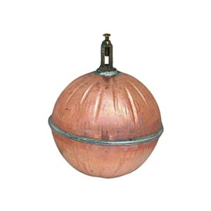 SFERA GALLEGGIANTE TONDA IN RAME CON RACCORDO PASSANTE | Ceramiche Pa.Na. Group
