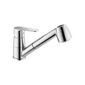 MISCELATORE LAVELLO LIME CON DOCCETTA ESTRAIBILE | Ceramiche Pa.Na. Group