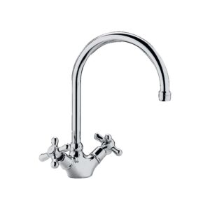 MISCELATORE LAVELLO MONOFORO CON CANNA AD OMBRELLO "IRIS" | Ceramiche Pa.Na. Group