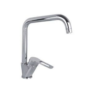 MISCELATORE LAVELLO "SERIE 4" CANNA GIREVOLE CON LEVA APERTA | Ceramiche Pa.Na. Group