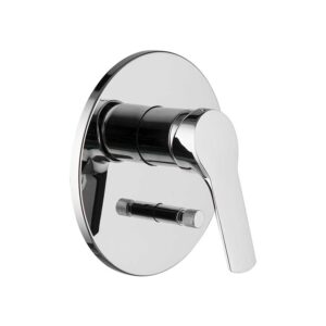 MISCELATORE DOCCIA INCASSO CON DEVIATORE "SERIE 4" LEVA CHIUSA | Ceramiche Pa.Na. Group