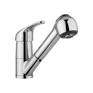 MISCELATORE LAVELLO CON DOCCETTA ESTRAIBILE PORTA&BINI | Ceramiche Pa.Na. Group