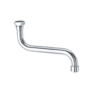 CANNA A "S" UNIVERSALE PER MISCELATORE LAVELLO CON ATTACCO SOTTO | Ceramiche Pa.Na. Group