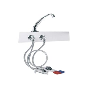 KIT COMPLETO MISCELATORE A PEDALE CON BOCCA DI EROGAZIONE MODELLO "K" | Ceramiche Pa.Na. Group