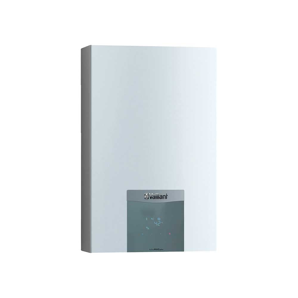 SCALDABAGNO A GAS CAMERA STAGNA "turboMAG PLUS" VAILLANT — Vaillant | Ceramiche Pa.Na.