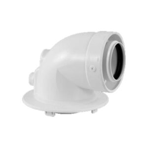 CURVA COASSIALE A 90° RIBASSATA PER DALDAIA "LUNA CLASSIC" — Baxi | Ceramiche Pa.Na.