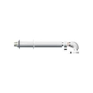 KIT SCARICO FUMI COASSIALE CON CURVA PER SCALDABAGNO A GAS CHAFFOTEAUX — Ariston | Ceramiche Pa.Na.