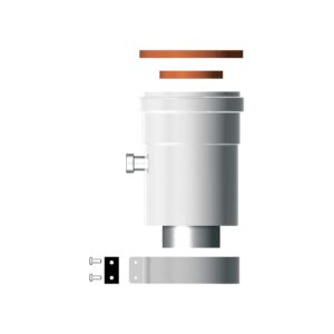 PARTENZA VERTICALE COASSIALE PER SCALDABAGNO A GAS CHAFFOTEAUX — Ariston | Ceramiche Pa.Na.
