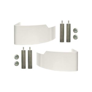 COPPIA PIEDINI ESTETICI PER VENTILCONVETTORE "SL AIR" ULTRASLIM | Ceramiche Pa.Na. Group