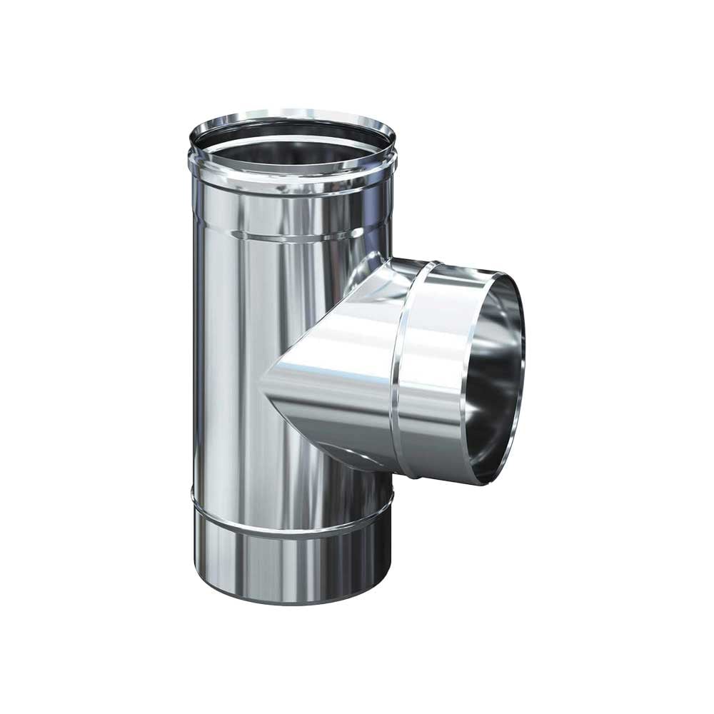 TEE INOX F/M/M 90° MONOPARETE | Ceramiche Pa.Na. Group