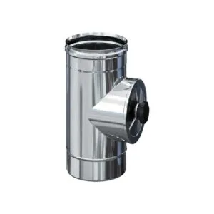 TEE INOX DI ISPEZIONE MONOPARETE | Ceramiche Pa.Na. Group