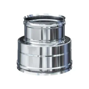 RACCORDO INOX DA DOPPIA PARETE A MONOPARETE | Ceramiche Pa.Na. Group