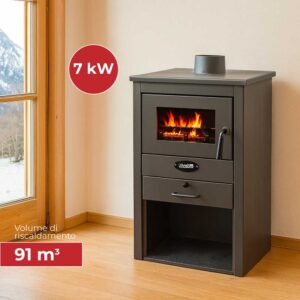 STUFA A LEGNA MONVISO | Ceramiche Pa.Na. Group