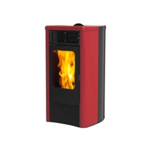 STUFA A PELLET VENTILATA CANALIZZATA "LORY" 12 KW | Ceramiche Pa.Na. Group