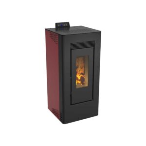 STUFA A PELLET VENTILATA CANALIZZATA CLEVER 1-12 C | Ceramiche Pa.Na. Group