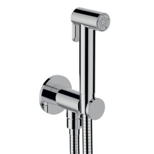 Crolla P-docce &ndash; Idroscopino Doppia Funzione Da Incasso In Ottone Tondo Con Presa Tondo Con Presa Acqua E Valvola Di Sicurezza &mdash; Crolla | Ceramiche Pa.Na.