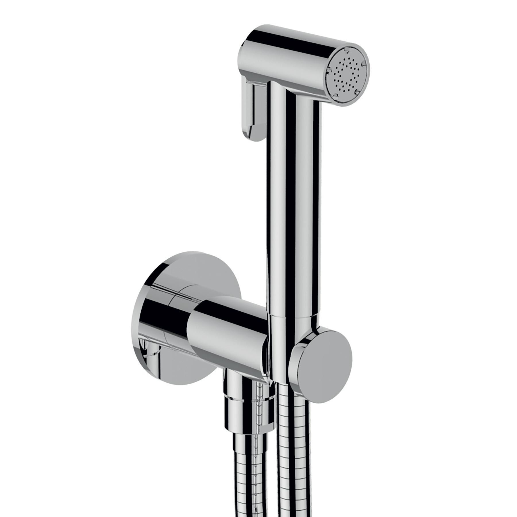 Crolla P-docce – Idroscopino Doppia Funzione Da Incasso In Ottone Tondo Con Presa Tondo Con Presa Acqua E Valvola Di Sicurezza — Crolla | Ceramiche Pa.Na.