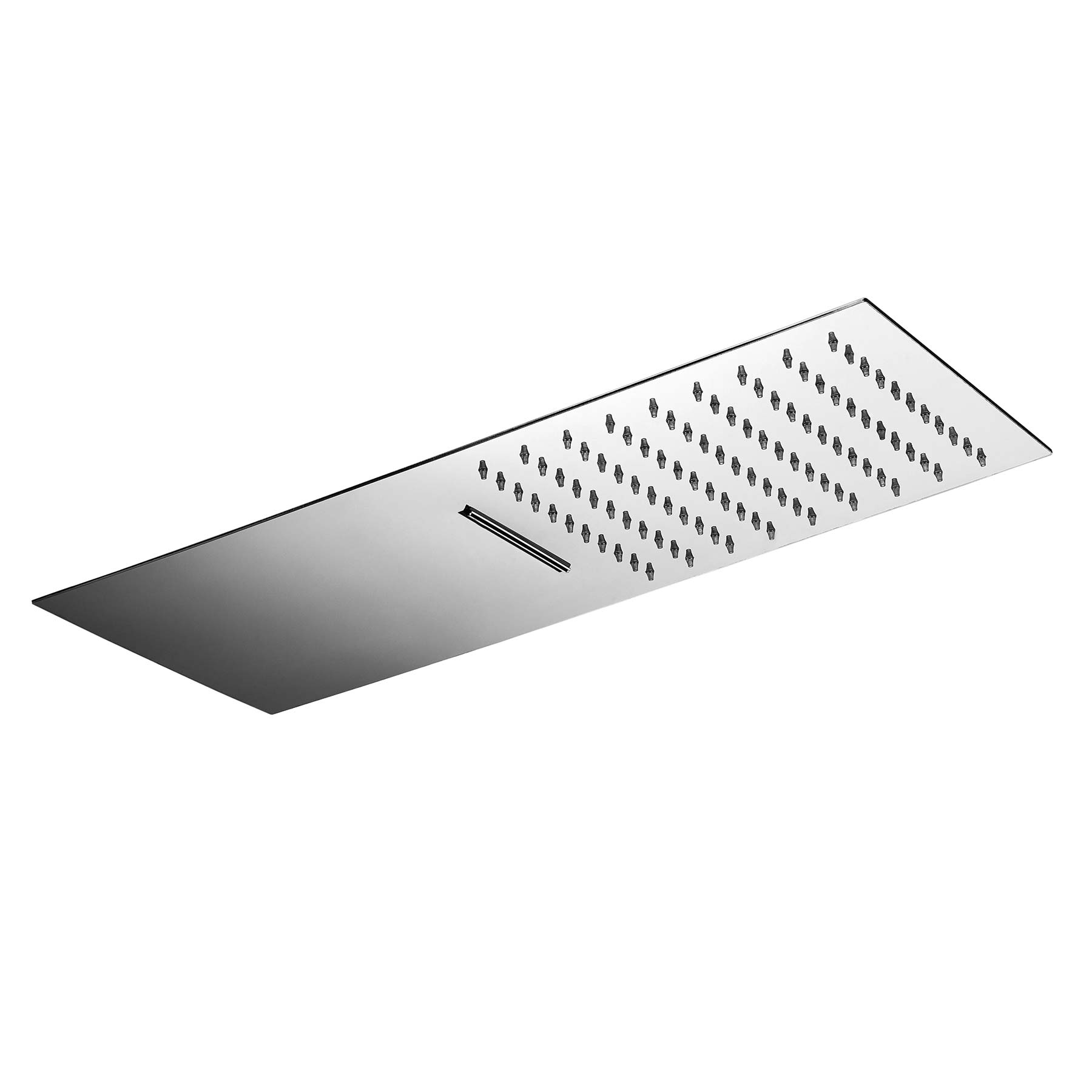 Crolla P-docce – Soffione A Parete In Acciaio Doppia Funzione (Getto Normale A Cascata) — Crolla | Ceramiche Pa.Na.