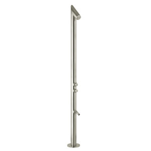 Crolla P-docce &ndash; Colonna In Acciaio Inox Aisi 316 Per Esterno Con Lavapiedi &mdash; Crolla | Ceramiche Pa.Na.