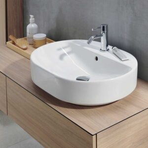 LAVABO DA APPOGGIO ELLITTICO "VARIFORM" CPR — Geberit | Ceramiche Pa.Na.
