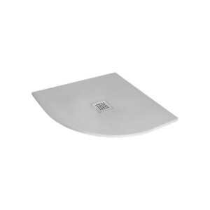 PIATTO DOCCIA SEMICIRCOLARE "ULTRAFLAT" CEMENTO | Ceramiche Pa.Na. Group