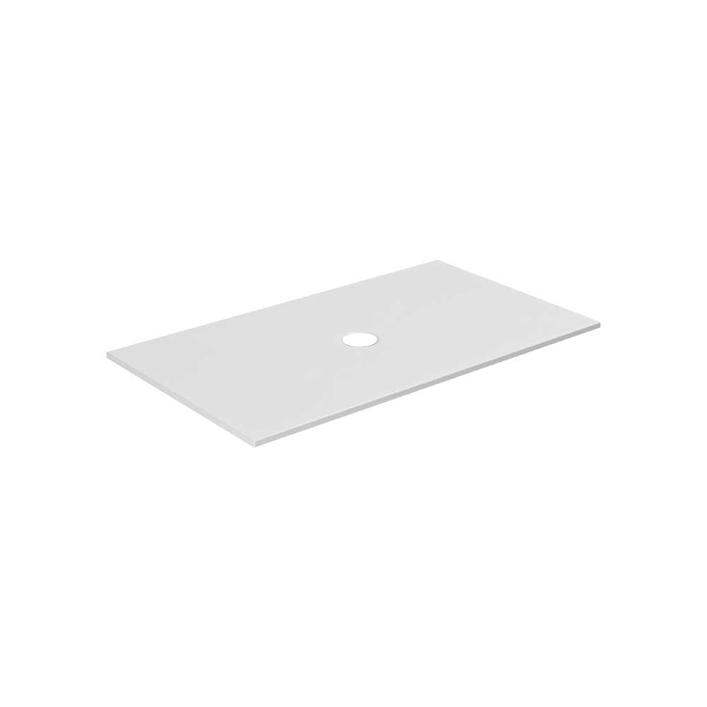 PIATTO DOCCIA RETTANGOLARE IN CERAMICA "SOLODUE" BIANCO COTONE | Ceramiche Pa.Na. Group