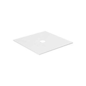 PIATTO DOCCIA QUADRATO IN CERAMICA "SOLODUE" BIANCO COTONE | Ceramiche Pa.Na. Group