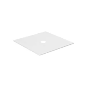 PIATTO DOCCIA QUADRATO IN CERAMICA "SOLODUE" BIANCO COTONE | Ceramiche Pa.Na. Group