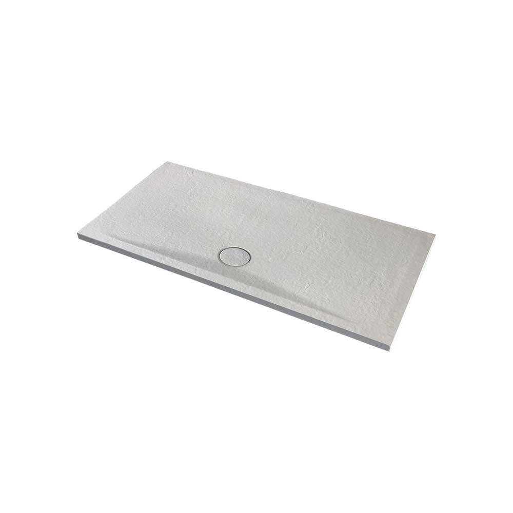 PIATTO DOCCIA RETTANGOLARE "PIETRACERAMICA" H.4 GESSO | Ceramiche Pa.Na. Group
