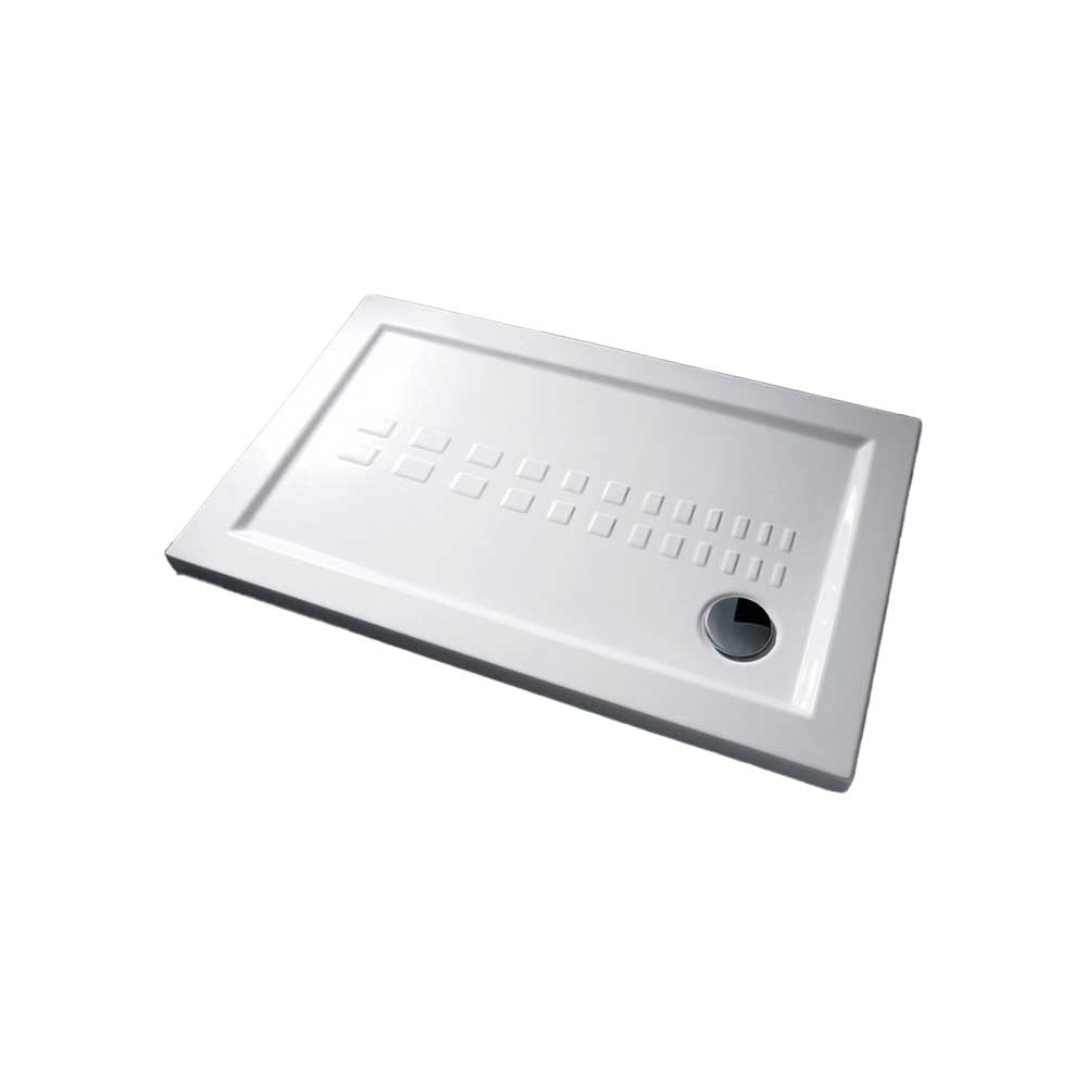 PIATTO DOCCIA RETTANGOLARE "ITO" H.5,5 BIANCO LUCIDO | Ceramiche Pa.Na. Group