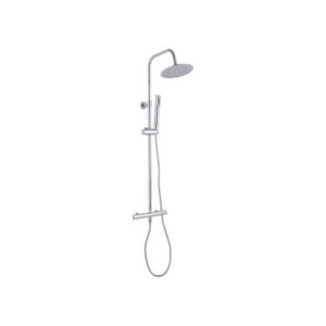 SET COLONNA DOCCIA MONOGETTO "FLORIDA" TONDA CON MISCELATORE TERMOSTATICO | Ceramiche Pa.Na. Group