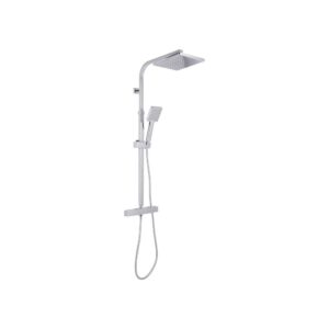 SET COLONNA DOCCIA MONOGETTO "SQUARE" QUADRA CON MISCELATORE TERMOSTATICO | Ceramiche Pa.Na. Group