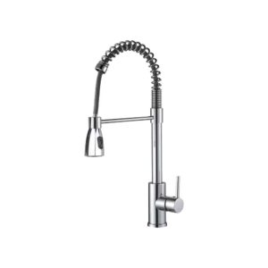 MISCELATORE LAVELLO CUCINA PROFESSIONALE "MASTER" CON CANNA ESTRAIBILE A MOLLA | Ceramiche Pa.Na. Group